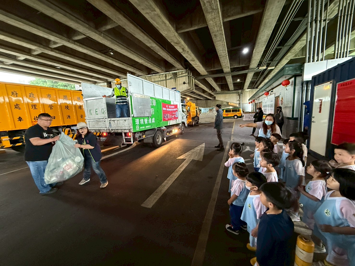 113(下)小班參訪清潔隊桃園中隊