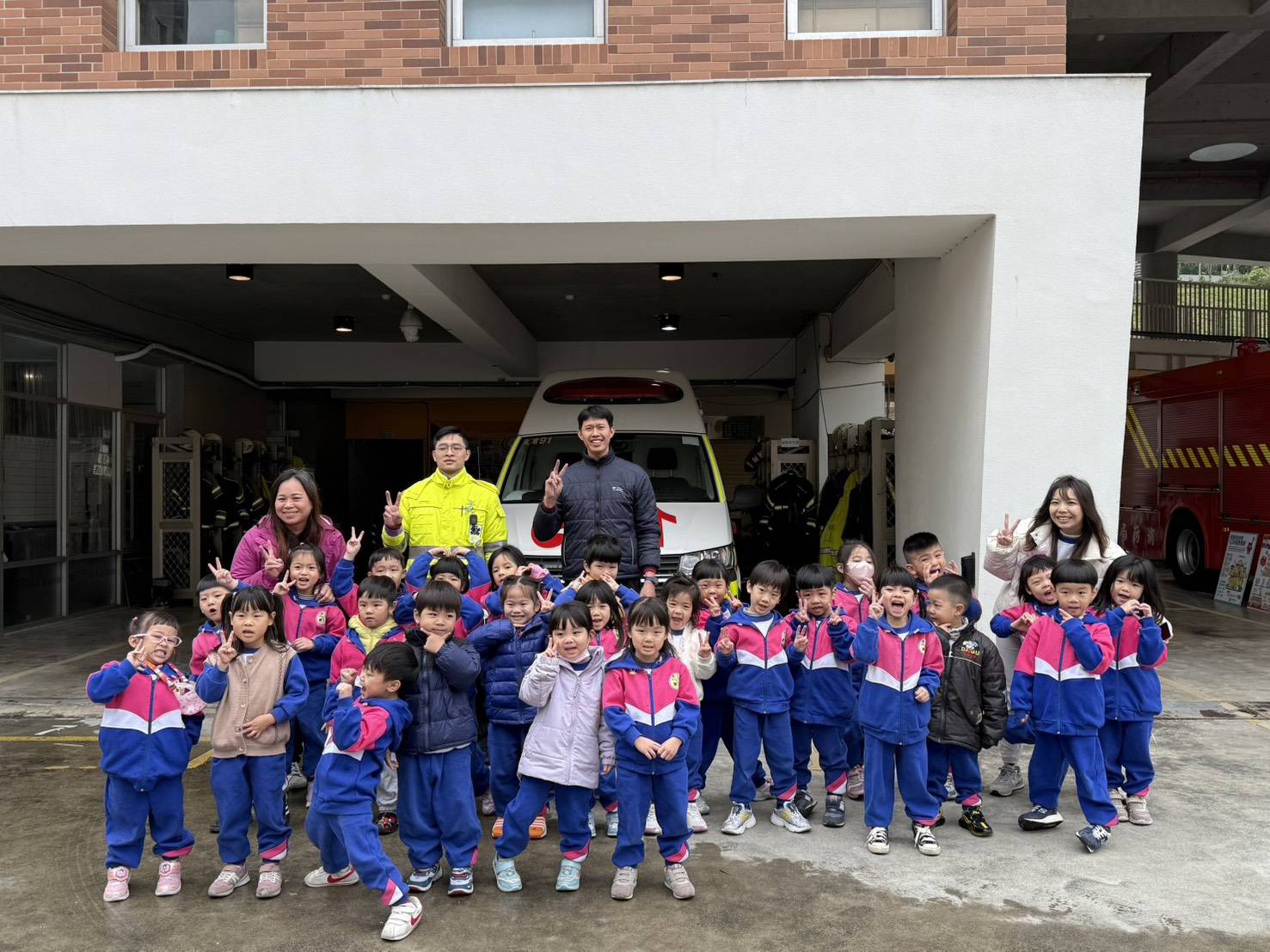 114上(中班)戶外教學~參訪大有消防隊
